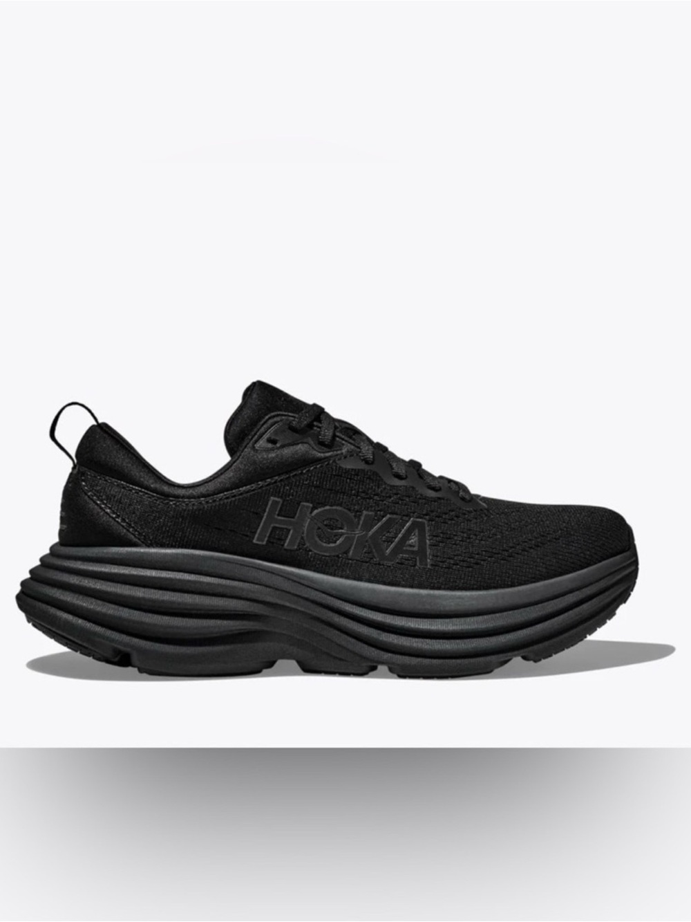 Hoka Black Women’s Cushioned Running Shoe